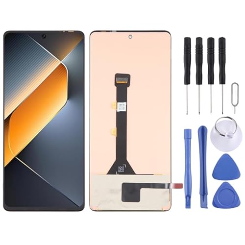 KXPASUKOJX LCD-Bildschirm Fr Für Tecno POVA 6 Pro AMOLED LCD -Bildschirm mit Digitalisierer Vollbaugruppe von KXPASUKOJX