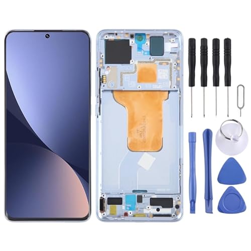 KXPASUKOJX LCD-Bildschirm Fr Für Xiaomi 12x AMOLED Material LCD -Bildschirm Digitalisierer Vollmontage mit Rahmen von KXPASUKOJX