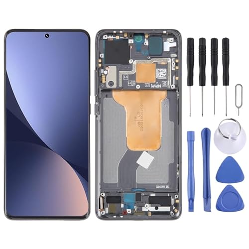 KXPASUKOJX LCD-Bildschirm Fr Für Xiaomi 12x AMOLED Material LCD -Bildschirm Digitalisierer Vollmontage mit Rahmen von KXPASUKOJX