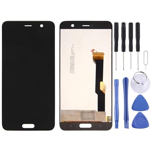 KXPASUKOJX LCD-Bildschirm LCD -Bildschirm für Für HTC U Spielen mit Digitalisierer Vollbaugruppe (schwarz) von KXPASUKOJX