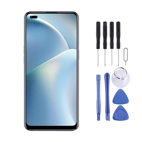 KXPASUKOJX LCD-Bildschirm LCD -Bildschirm für Für Oppo A93/Reno4 F CPH2121 mit Digitalisierer Vollbaugruppe von KXPASUKOJX