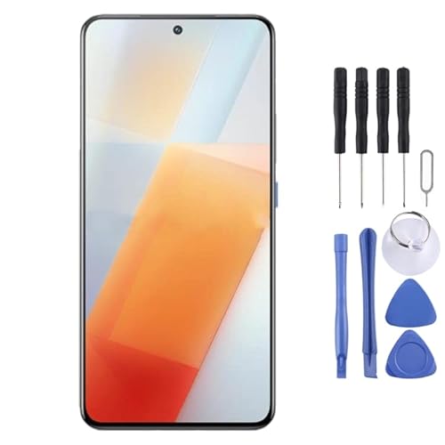 KXPASUKOJX LCD-Bildschirm LCD -Bildschirm für Für vivo iqoo 8 mit Digitalisierer Vollbaugruppe von KXPASUKOJX