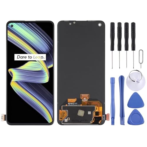 KXPASUKOJX LCD-Bildschirm Material LCD -Bildschirm und Digitalisierer Vollmontage für Für Oppo Realme x7 max 5g von KXPASUKOJX