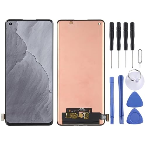 KXPASUKOJX LCD-Bildschirm Super amoliertes Material LCD -Bildschirm und Digitalisierer Full Assembly für Oppo Realme GT Explorer Master von KXPASUKOJX