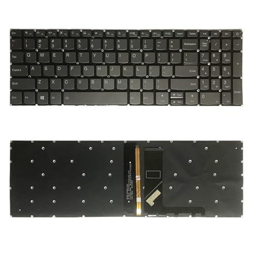 KXPASUKOJX US-Version-Tastatur mit Hintergrundbeleuchtung für Lenovo IdeaPad 320-15 320-15ABR 320-15AST 320-15IAP von KXPASUKOJX