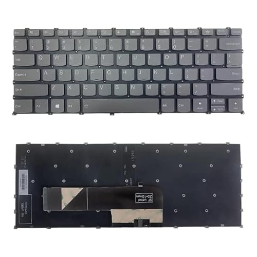 KXPASUKOJX US-Version-Tastatur mit Rücklicht für Lenovo Xiaoxin-13Iml 2019 S340-13Iml S340-13 Yoga 14SITL 2021 von KXPASUKOJX