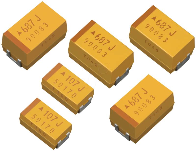 TPS 3216 4,7/20 - SMD-Tantal Kondensator, 4,7µF, 20V von KYOCERA AVX