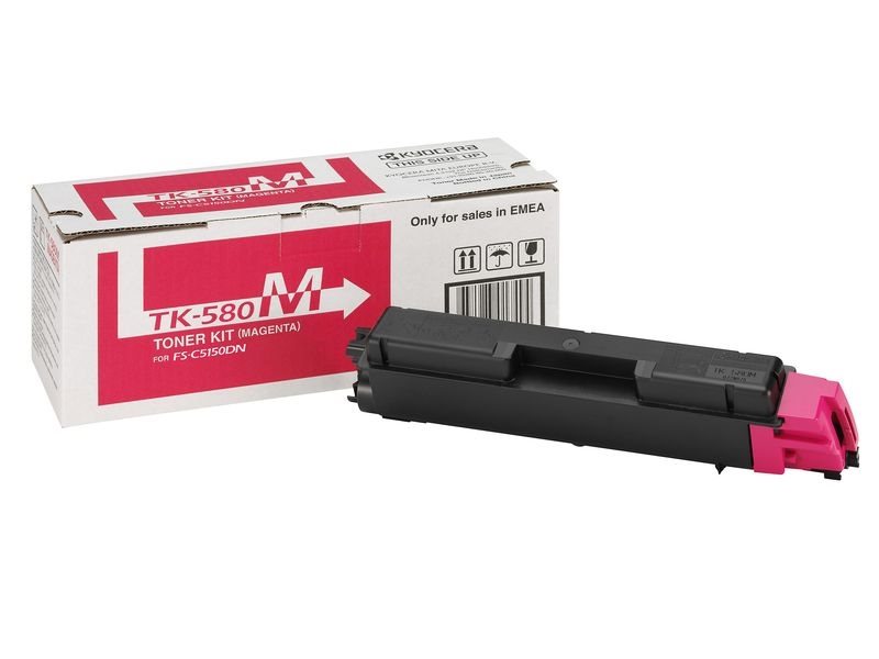 Kyocera Toner-Kit magenta für FS-C5150DN, TK-580M von KYOCERA