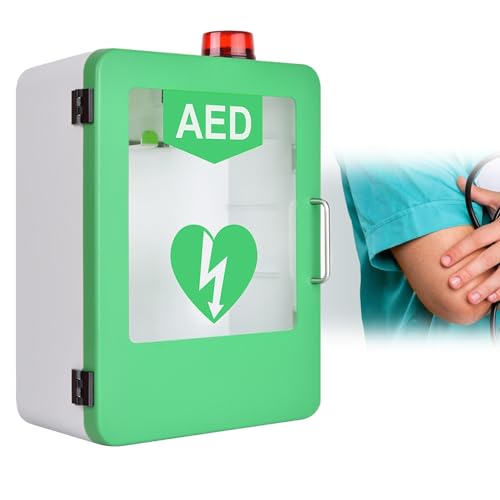 AED-Wandschrank Defibrillator-Schließfach für zu Hause Ausgestattet mit Alarm-Notfall-Blitzlicht Kardiologische Außenbox für die häusliche Krankenpflege AED-Wandschrank Defibrillator-Schließfach für zu Hause Ausgestattet mit Alarm-Notfall-Blitzlicht Kardiologische Außenbox für die häusliche Krankenpflege von KYZTMHC