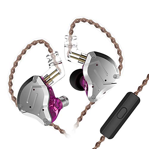 KZ ZS10 Pro 4BA + 1DD Im Ohr Kopfhörer HiFi Clear Bass Musiker Ohrhörer Kopfhörer Noise Cancelling Monitor Kopfhörer mit abnehmbarem Kabel von KZ