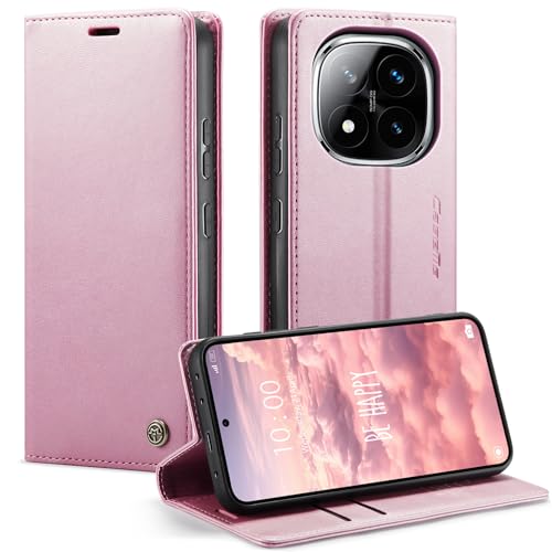 KZB Handyhülle für Xiaomi Redmi Note 14 Pro 5G Hülle (Nicht für 4G) Premium Leder Klappbar Tasche Magnet Kartenfach Standfunktion Klapphülle Schutzhülle für Redmi Note 14 Pro Plus 5G - Rosegold KZB Handyhülle für Xiaomi Redmi Note 14 Pro 5G Hülle (Nicht für 4G) Premium Leder Klappbar Tasche Magnet Kartenfach Standfunktion Klapphülle Schutzhülle für Redmi Note 14 Pro Plus 5G - Rosegold von KZB
