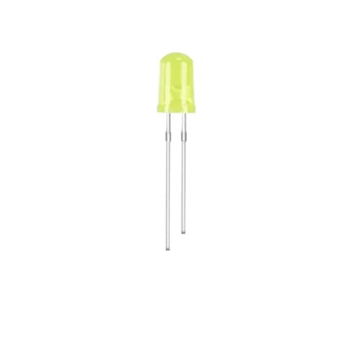 100pcs 5mm LED Lamp Beads Light-emitting Diode Color Red White Yellow Blue Light-emitting LED Circuit Combination Kit DIY LED(Orange) von KZEEVJTJY