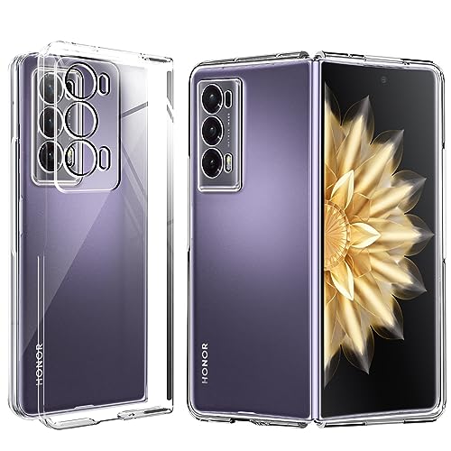KZIOACSH Schutzhülle für Honor Magic V2 5G, vollständiger Schutz, schlanke Passform, leicht, Anti-Drop, verschleißfest, transparent, harte PC-Hülle, stoßfest, kratzfest, klare Abdeckung für Honor KZIOACSH Schutzhülle für Honor Magic V2 5G, vollständiger Schutz, schlanke Passform, leicht, Anti-Drop, verschleißfest, transparent, harte PC-Hülle, stoßfest, kratzfest, klare Abdeckung für Honor von KZIOACSH