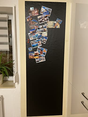 Magnet-Tafel-Folie Farbe: schwarz | 40 Größen | Preis-Leistung Top beschreibbar, abwischbar, magnetisch | Kreide Tafel Magnet Folie (160x30cm) von KaRoFoilFIX