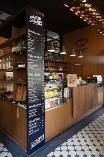 Tafelfolie Selbstklebend Schwarz | Kreidefolie Magnetfolie | Selbstklebende Tafelfolie Schwarz Matt als Tafel für Wand oder DIY Kreidetafel beschreibbar, abwischbar, magnetisch | (40x120cm) von KaRoFoilFIX