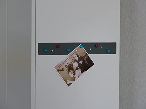Tafelfolie magnetisch | Meterware Farbe: schwarz | 40 Größen | beschreibbar, abwischbar, magnetisch | KreideTafel Folie Magnet | selbstklebend stark | für Hoch- und Querformat (20x10cm (3Stk.)) von KaRoFoilFIX