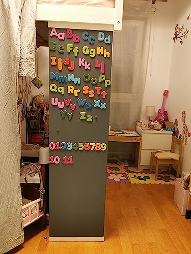 Tafelfolien-Shop | 12 Größen | Magnetfolie Tafelfolie Magnet-Tafel | Farbe: Grau | selbstklebend & magnetisch (120x30 cm) von KaRoFoilFIX
