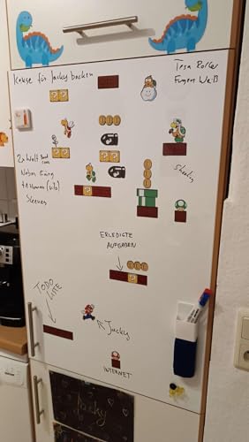 Whiteboard-Folie Preis-Leistung Top | Schreibfolie Selbstklebefolie | beschreibbar, abwischbar, magnetisch | Magnettafel Weißwandtafel - WhiteBoard Rahmenlos - für Hoch und Querformat (150 cm x 60 cm) von KaRoFoilFIX