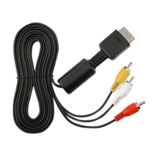Kabalo RCA to AV Audio Scart Video TV Kabel Ersatz Adapter für PlayStation PS1 PS2 PS3 Konsole Fernsehen von Kabalo