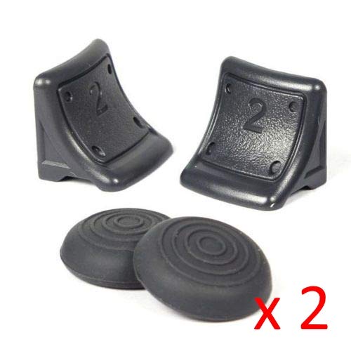 Kabalo Setzen von Triggern und Daumenmulden - Non Slip - für Playstation 3 PS3 Controller Doppelpack Kabalo Setzen von Triggern und Daumenmulden - Non Slip - für Playstation 3 PS3 Controller Doppelpack von Kabalo