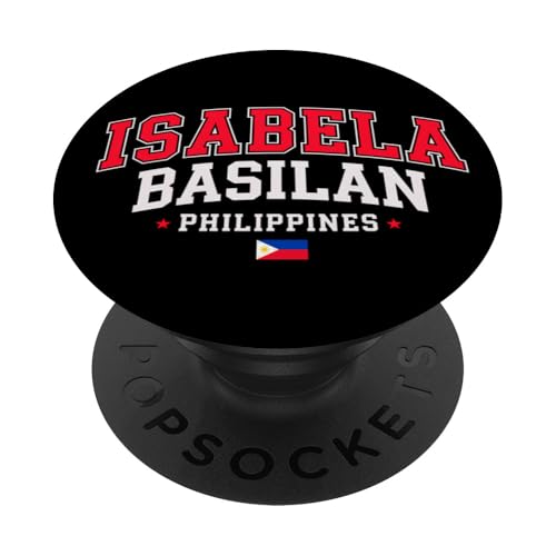 Isabela City Basilan Philippinen PH Pinoy Filipino Herren Damen PopSockets Klebender PopGrip von KabayanPH