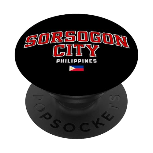 Sorsogon City Pinoy Philippinen Filipino PH Herren Damen PopSockets Klebender PopGrip von KabayanPH