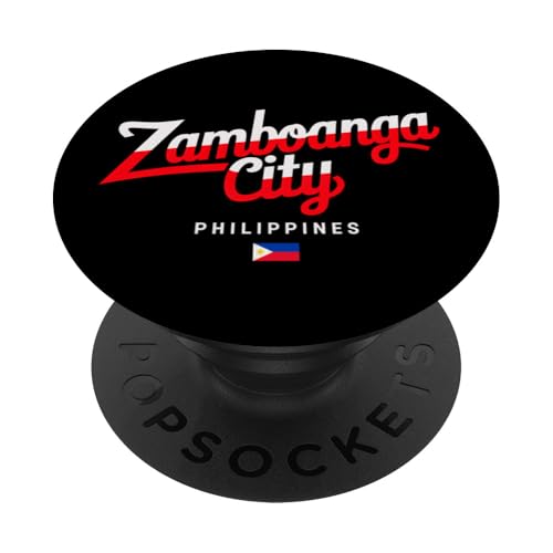 Zamboanga City PH Pinoy Filipino Philippinen Herren Damen PopSockets Klebender PopGrip von KabayanPH