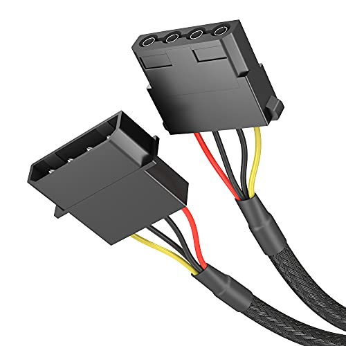 KabelDirekt – 4-Pin Molex Verlängerungskabel 60 cm von KabelDirekt