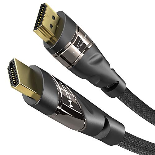 KabelDirekt – 4K HDMI Kabel – 0,5m (kompatibel mit HDMI 2.0a/b 2.0, 1.4a, 4K Ultra HD, 3D, Full HD, 1080p, HDR, ARC, Highspeed mit Ethernet, PS4, Xbox, HDTV) – PRO Series von KabelDirekt