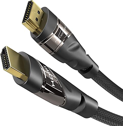 KabelDirekt – 4K HDMI Kabel – 3m (kompatibel mit HDMI 2.0a/b 2.0, 1.4a, 4K Ultra HD, 3D, Full HD, 1080p, HDR, ARC, Highspeed mit Ethernet, PS4, Xbox, HDTV) – PRO Series von KabelDirekt