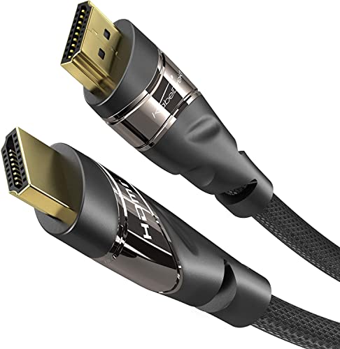 KabelDirekt – 4K HDMI Kabel – 3m (High Speed HDMI mit Ethernet, 4K Ultra HD, 3D, Full HD, 1080p, HDR, ARC, PS4/PS5, Xbox, HDTV) – PRO Series von KabelDirekt