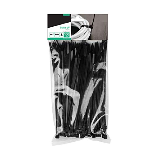 100 Stk. Profi Kabelbinder schwarz UV-beständig 4,8 x 500mm Nylon Industriequalitat Kabelstrapse Strapse Binder Verbinder 100 Stk. Profi Kabelbinder schwarz UV-beständig 4,8 x 500mm Nylon Industriequalitat Kabelstrapse Strapse Binder Verbinder von Kabelbinder