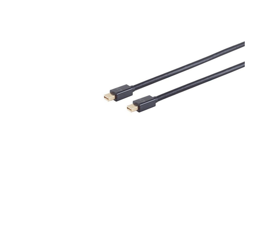Kabelbude.eu MINI Displayportkabel 1.2, Stecker-Stecker, UHD 4K2K Video-Kabel, (200 cm) von Kabelbude.eu