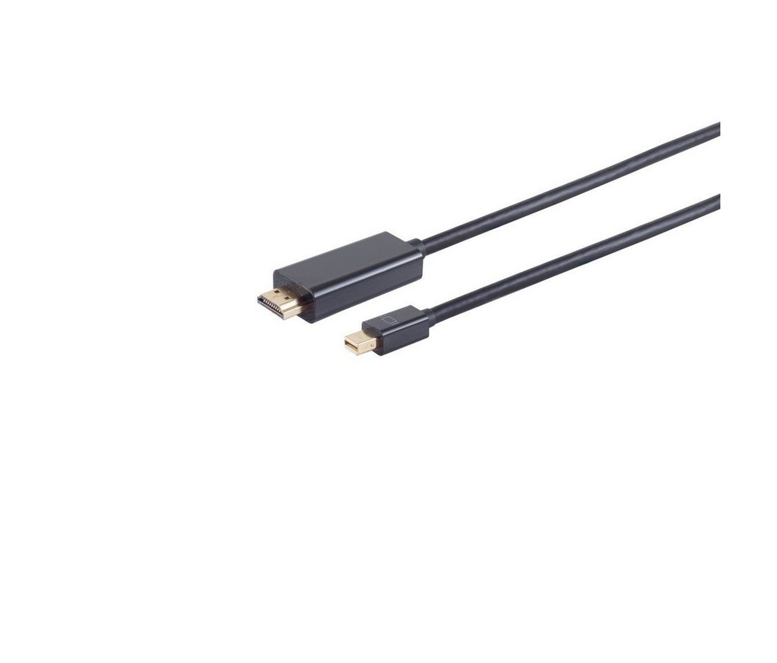 Kabelbude.eu Mini Displayport Stecker 1.2 auf HDMI A Stecker,  4K2K Video-Kabel, (200 cm) von Kabelbude.eu