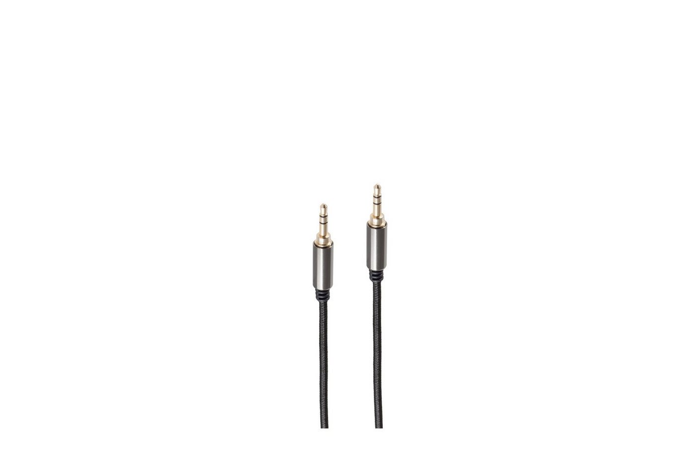 Kabelbude.eu PRO Serie II Klinkenkabel 3,5mm stereo Audio-Kabel, (150,00 cm) von Kabelbude.eu