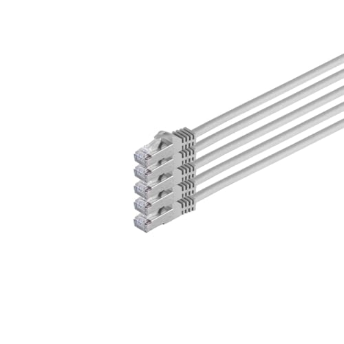 Kabelbude.eu RJ45 Patchkabel m. CAT 7 Rohkabel PIMF 5m von Kabelbude.eu