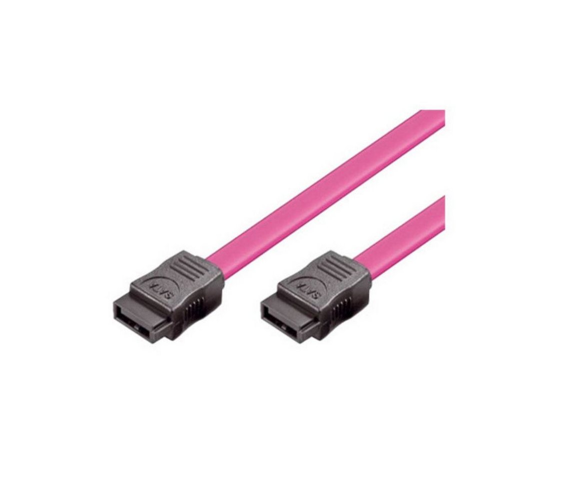Kabelbude.eu SATA-Anschlusskabel, Stecker auf Stecker Computer-Kabel, (70,00 cm) von Kabelbude.eu