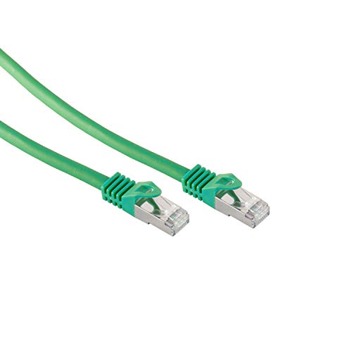 Netzwerkkabel RJ45 LAN Kabel, Ethernet Kabel, S/FTP, PIMF, Rohkabel Cat 7 Halogenfrei Grün 3,00m von Kabelbude.eu
