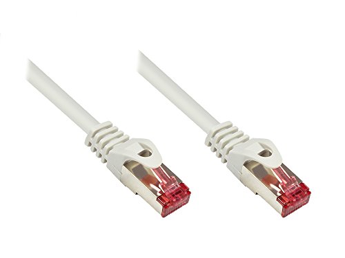 Kabelmeister® Cat.6 Ethernet LAN Patchkabel mit Rastnasenschutz - S/FTP, PiMF, PVC, 250MHz - Gigabit-fähig - grau, 20m von Kabelmeister