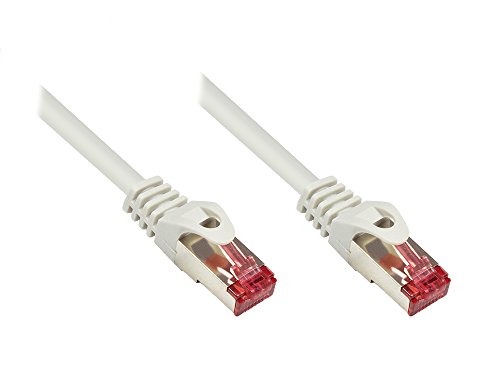Kabelmeister® Cat.6 Ethernet LAN Patchkabel mit Rastnasenschutz - S/FTP, PiMF, PVC, 250MHz - Gigabit-fähig - grau, 5m von Kabelmeister