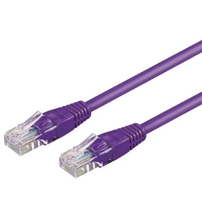 Kabelmeister® Patchkabel, Cat. 5e, U/UTP, violett, 0,50m von Kabelmeister