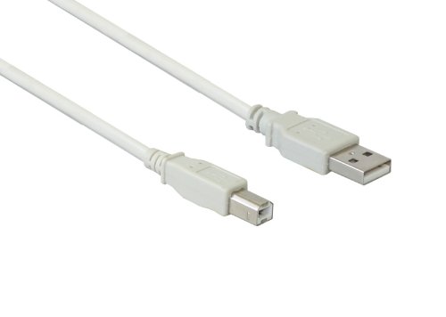 Kabelmeister® Anschlusskabel USB 2.0 Stecker A an Stecker B, 0,5m von Kabelmeister