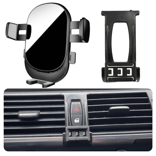 Kacarx Auto Handyhalterung für BMW X5 / X6 Auto Zubehör [ Nur Kompatibel mit BMW 2008-2013 X5 / X6 E70、E71 ] 360° Drehbar Handy KFZ Halterungen für iPhone, Galaxy und Andere Android Smartphone von Kacarx