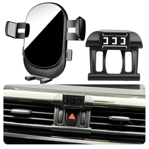 Kacarx Auto Handyhalterung für BMW X5 / X6 Auto Zubehör [Nur Kompatibel mit BMW 2014-2018 X5 / X6 F15、F16、F85、F86] 360° Drehbar Handy KFZ Halterungen für iPhone, Galaxy und Andere Android Smartphone von Kacarx
