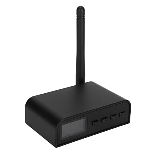 Kadimendium Bluetooth 5.1 Sound Receiver, Plug and Play in Echtzeit, 30 m/98,4 Fuß, Sender Empfänger Bluetooth 5.1, Speicher-Kopplung Multi-Interface für Leistungsverstärker von Kadimendium