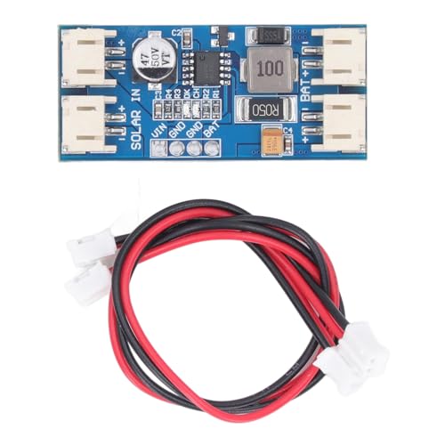 Kadimendium MPPT-Solarladeplatine mit Maximum Power Point Tracking für Lithiumbatterien, 2 A Ladestrom, 4,2 V Konstante Spannung von Kadimendium