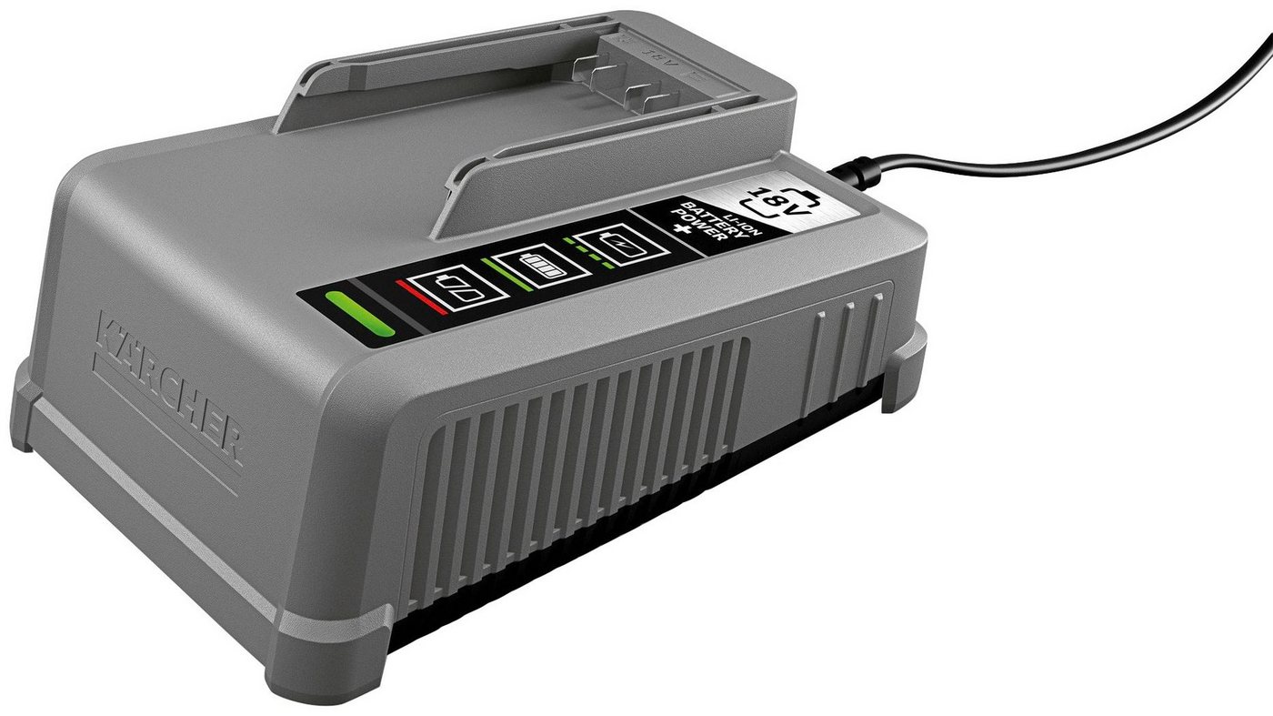 Kärcher Professional Battery Power+ 18/60 Schnelllade-Gerät (6000 mA, geringer Stand-by-Verbrauch) von Kärcher Professional