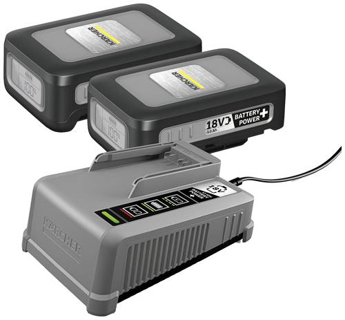 Kärcher Professional Starter Kit Battery Power+ 18/30 2.445-072.0 Werkzeug-Akku und Ladegerät 18V Kärcher Professional Starter Kit Battery Power+ 18/30 2.445-072.0 Werkzeug-Akku und Ladegerät 18V von Kärcher Professional