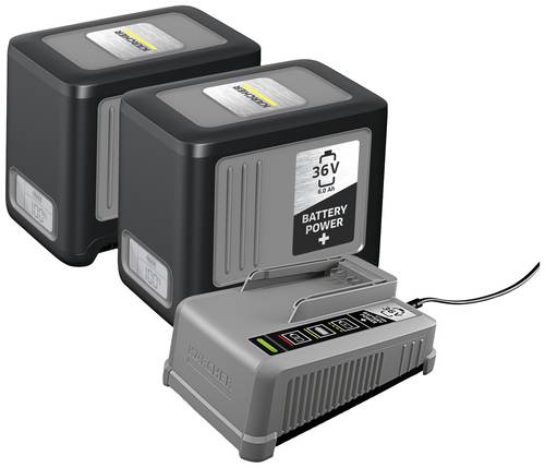 Kärcher Professional Starter Kit Battery Power+ 36/60 2.445-071.0 Werkzeug-Akku und Ladegerät 36V von Kärcher Professional