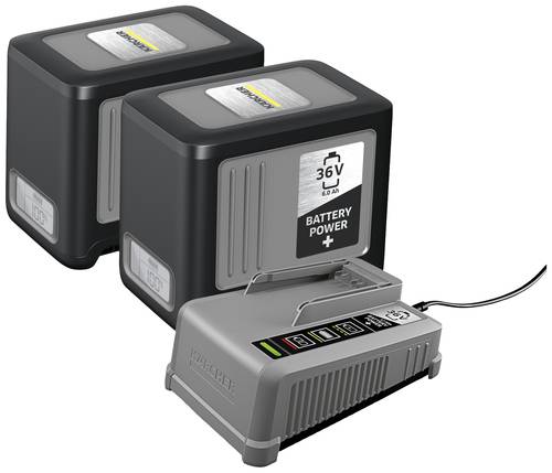 Kärcher Professional Starter Kit Battery Power+ 36/60 2.445-071.0 Werkzeug-Akku und Ladegerät 36V Kärcher Professional Starter Kit Battery Power+ 36/60 2.445-071.0 Werkzeug-Akku und Ladegerät 36V von Kärcher Professional
